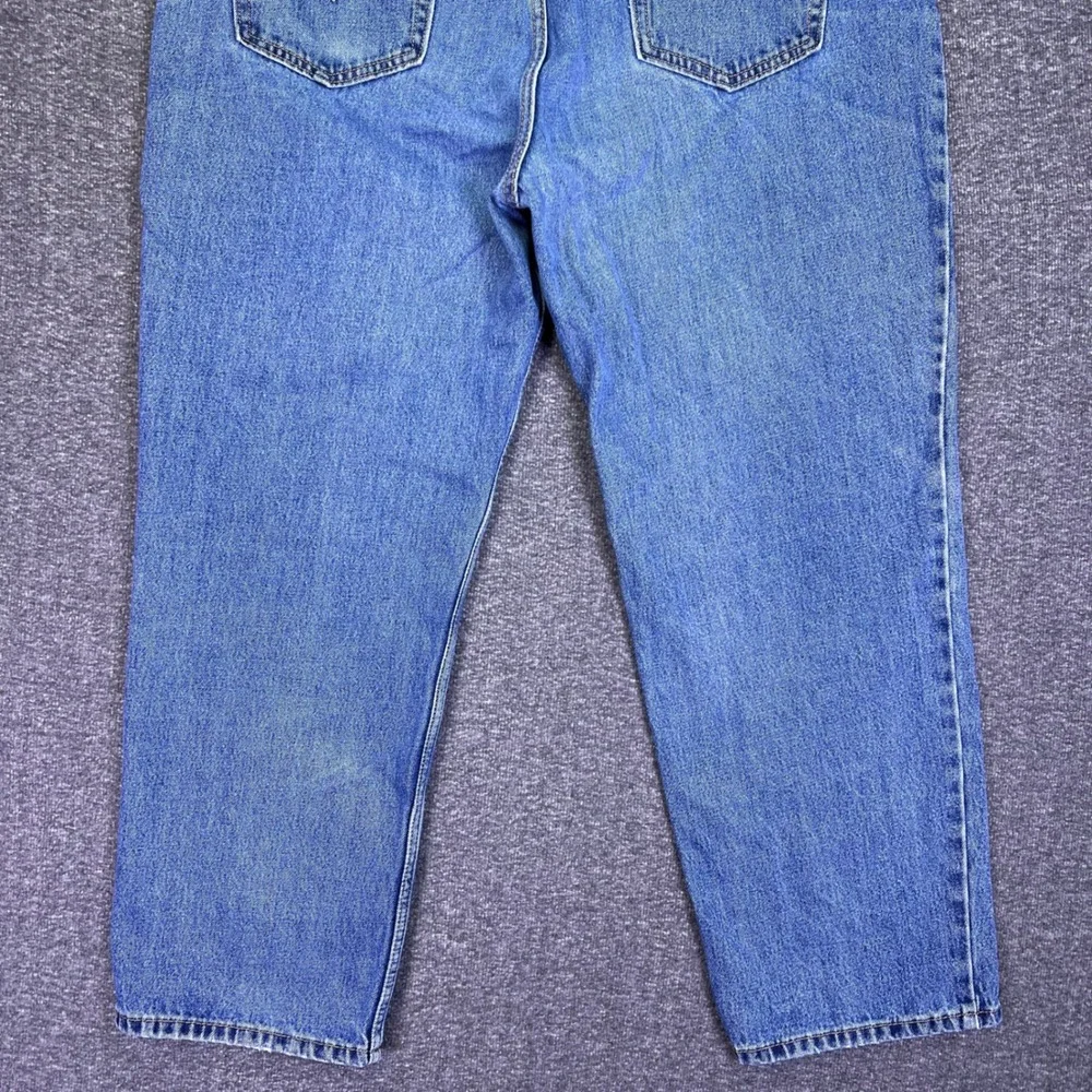 Levis 550 Jeans Mens 41x29 Blue Denim Baggy Classic Casual Relaxed Tapered Retro